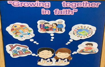 “Growing together in faith” / “Creciendo juntos en la fe”